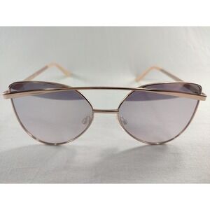 Guess GFC332 28T Rose Gold Cat Eye Sunglasses Purple Gradient 56-16-140